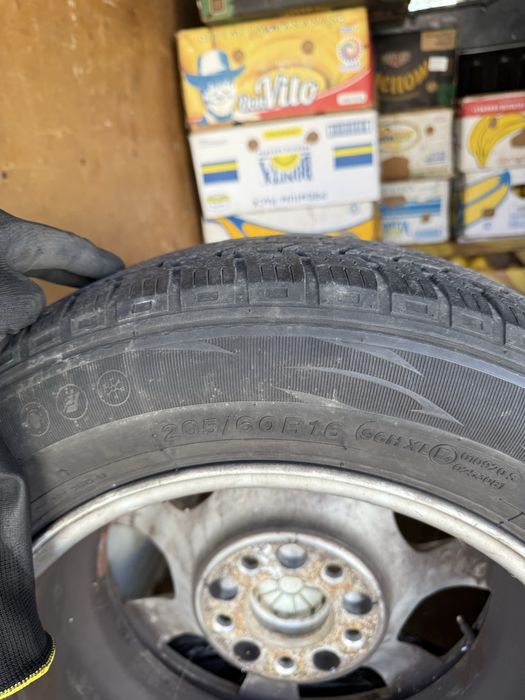 Jante r16 roti anv iarna M+S 205 60 r16 bmw 3 5 e60 e90 concave et20