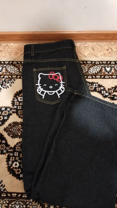 Джинсы Hello kitty