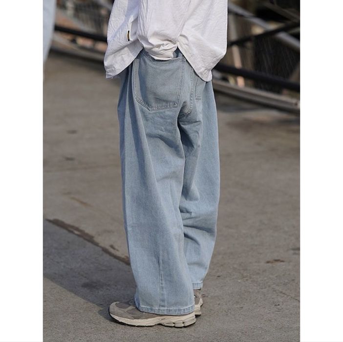 Карго джинсы светлые