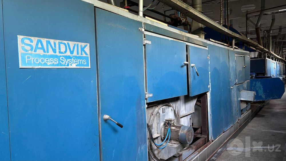 Мева сабзавотларни куритиш (кайта ишлаш)  "SANDVIK" линияси сотилади