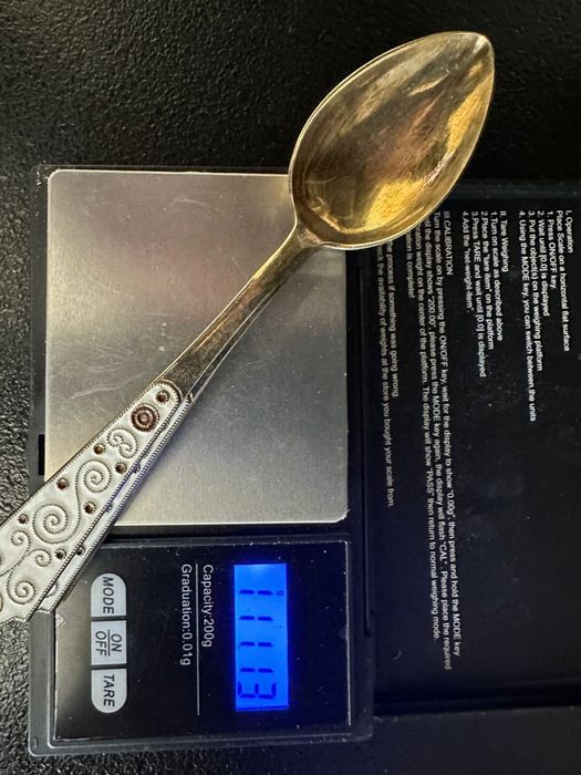 Набор из серебра