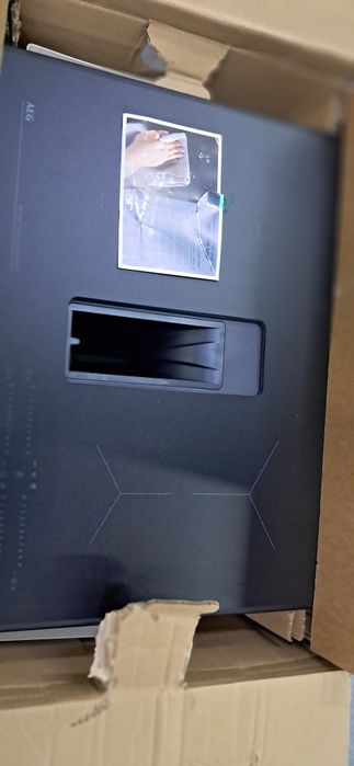 Nou Plita AEG XUB6745AS 70cm cu hota integrata import GERMANIA AEG454