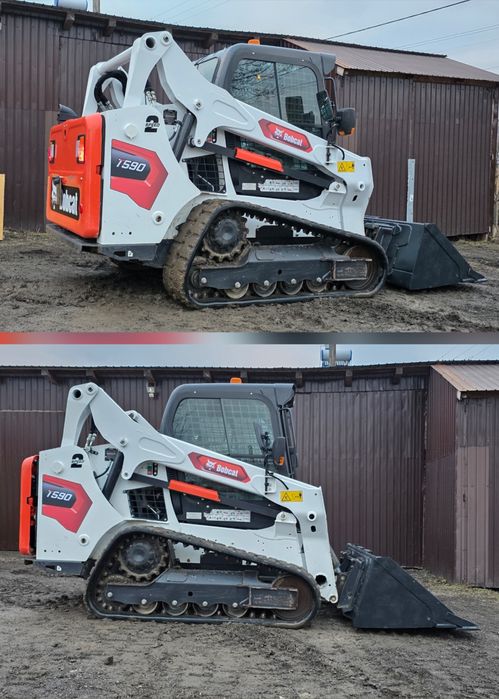 Ușă cabina miniincarcator Bobcat T590 climă mini încărcător