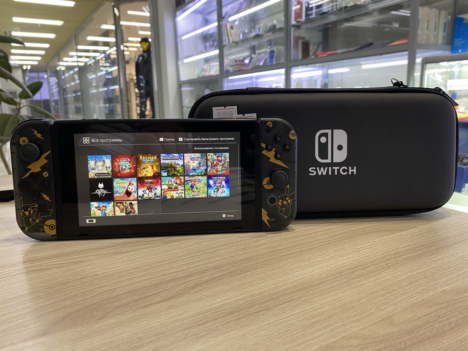 Nintendo switch прошитая +14игры