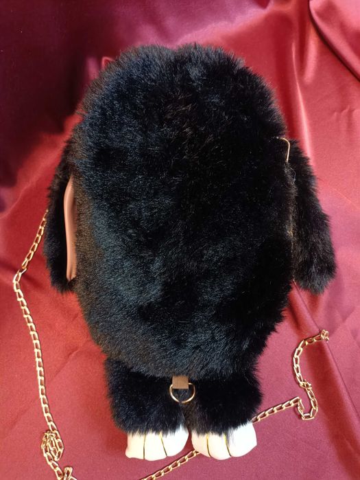 Новая зимняя  сумка-рюкзак зайка