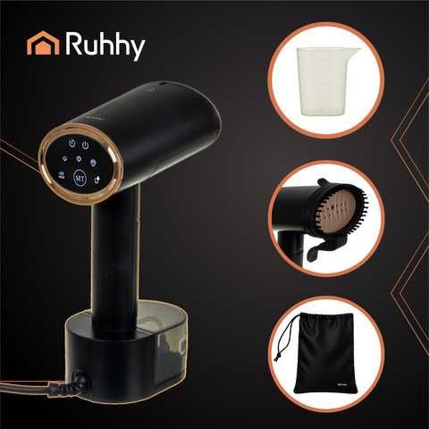 Ръчен уред за гладене с пара за дрехи RUHHY 2000W  с сензорен дисплей