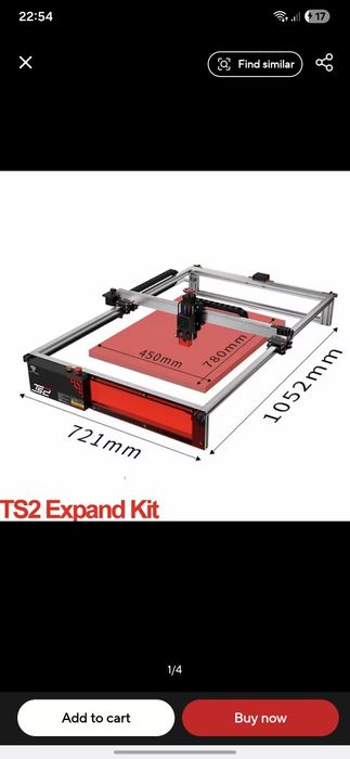 Kit extensie Laser Two Trees TS2