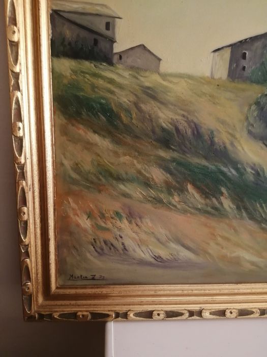 ,, Финка,, Испанско имение, маслена на платно