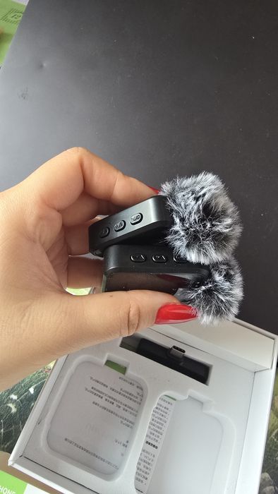 Петличка-микрофон двойная