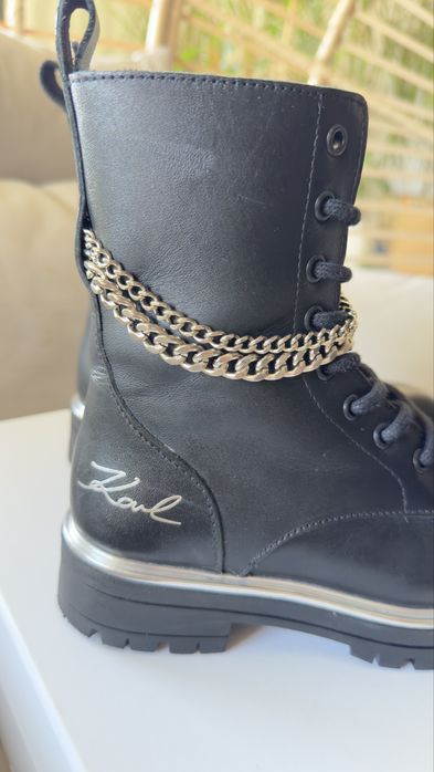 Ghete fetita Karl Lagerfeld marimea 31