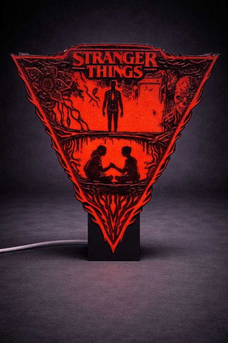 Lampi Stranger Things Vecna, Eleven, Demogorgon. Design unic