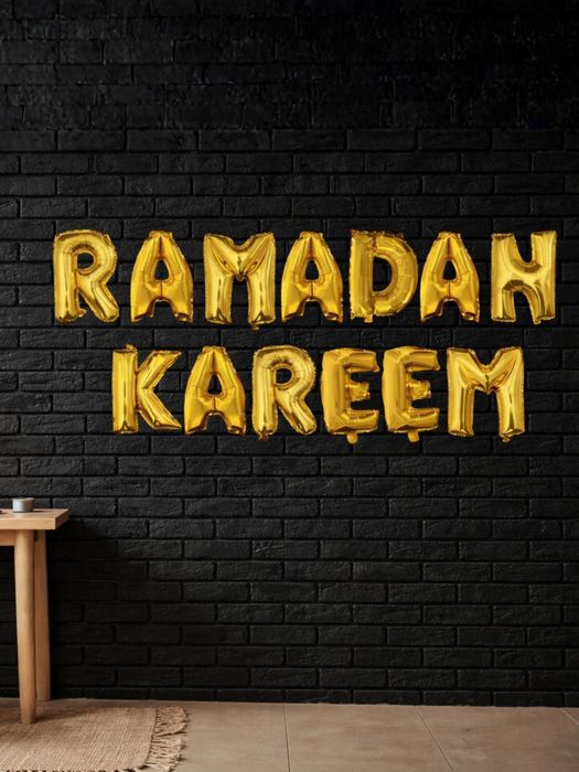 Фольгированные шары RAMADAN KAREEM | Ramazon bezaklari