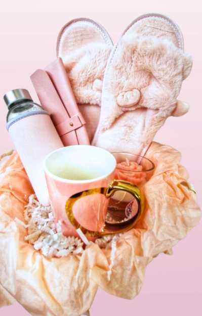 Cos cadou "Confort in nuante de piersica"