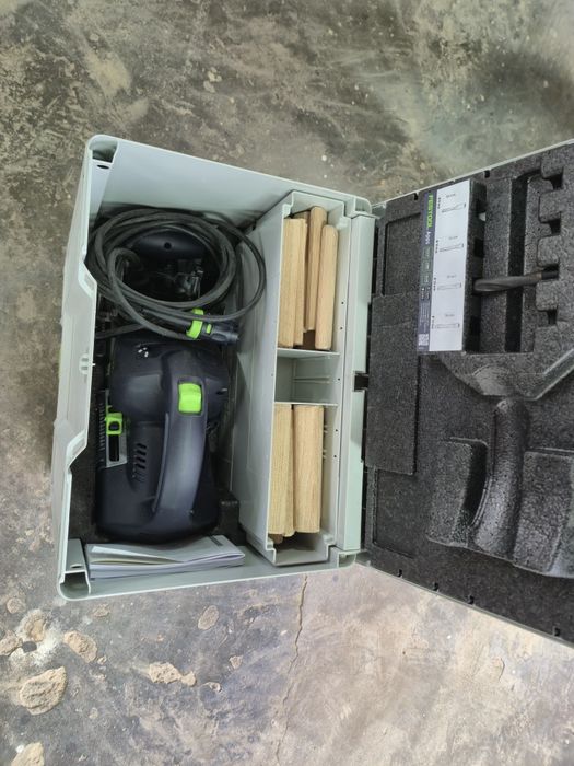 Festool DOMINO XL, стяги Bessey/Gross Stabil