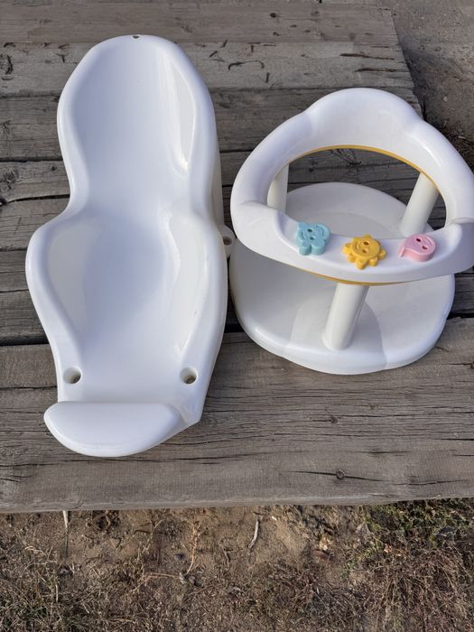 Продам горку и стульчик для купания