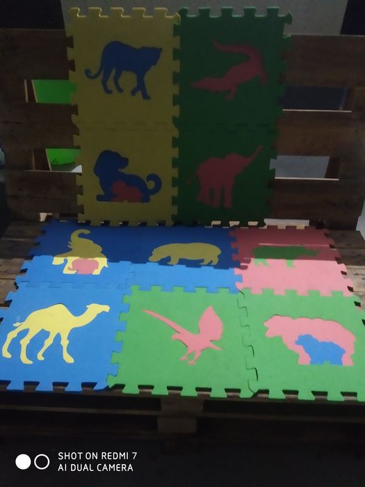 Пазл-коврик детский