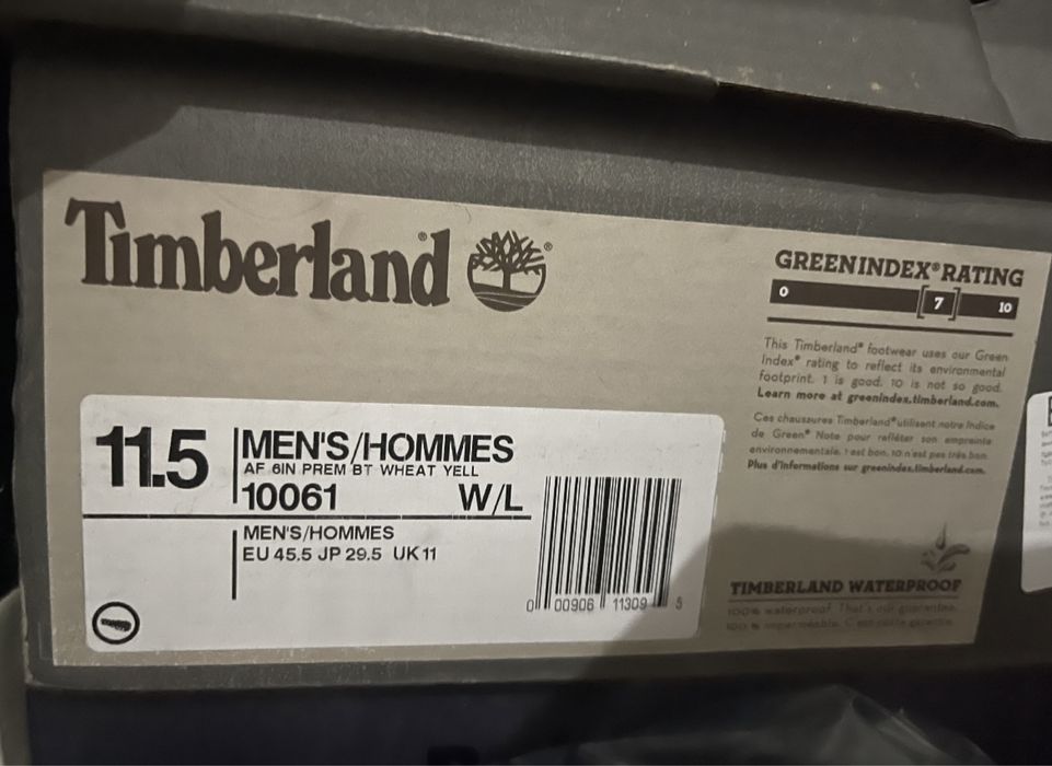 Timberland Ботинки оригинал. 46 размер