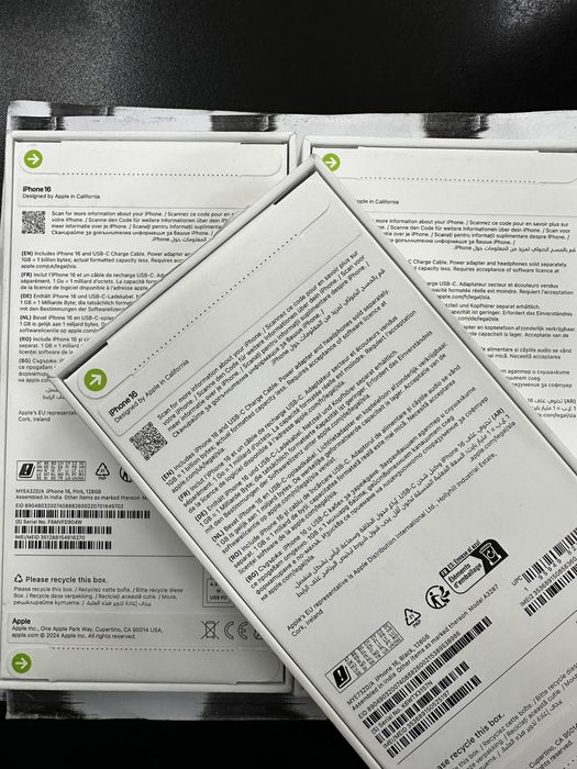 iPhone 16 3г. гаранция нов запечатан 128GB