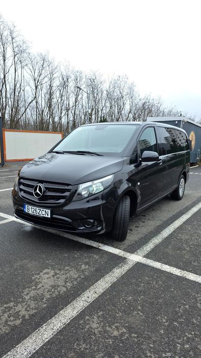 Mercedes-Benz Vito Tourer Lung / 2021 / 8+1 Locuri / Clima / 9gTronic + Padele Volan