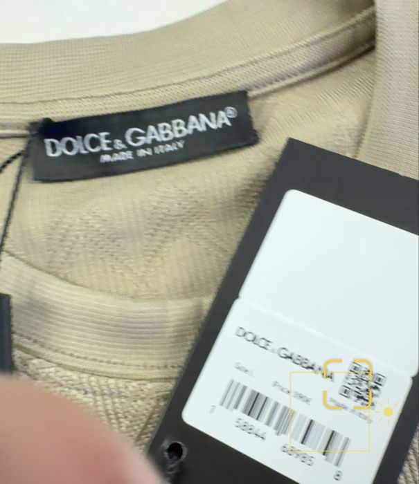 Dolce & Gabbana-Оригинална чисто нова мъжка тениска Л