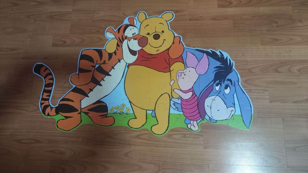 Пъзел с големи части - Мечо Пух