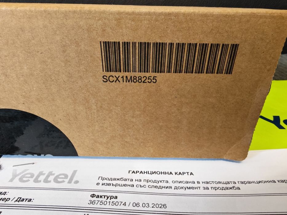 НОВ 1TB 15.6 LENOVO Gaming LOQ  IRX9 32GB YETTEL гаранция 2028