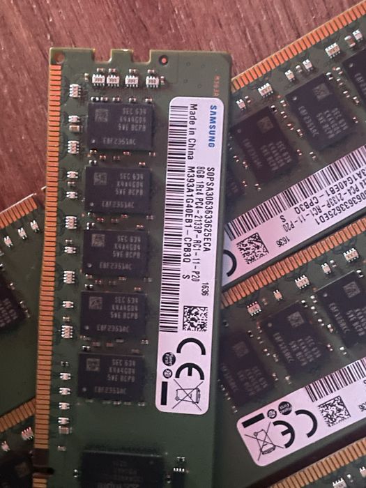 Kit 32GB DDR4 Samsung 4x8GB 2133MHz