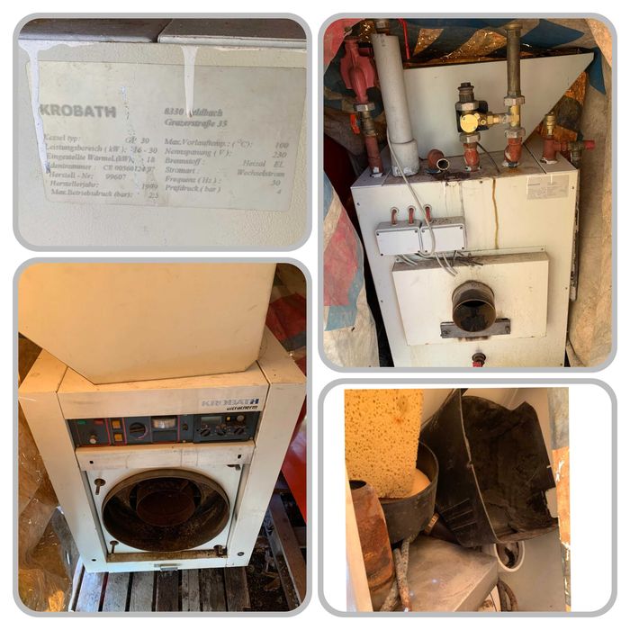 Centrala/cazan lemne, ulei