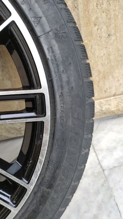 Джанта със зимна гума Porsche panamera 20'