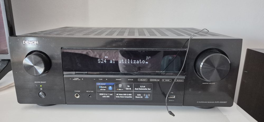 Boxe Magnat Monitor Supreme 1002 / AVR Denon x550bt