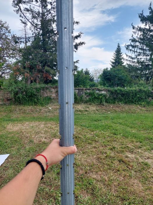 Метални поцинковани колове за лозе,огради и други