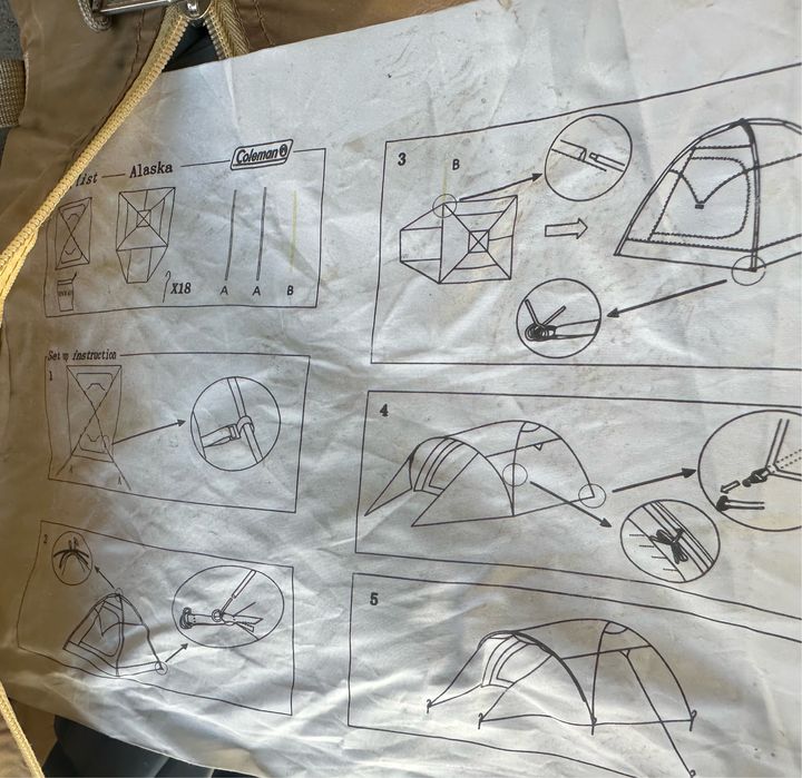 Къмпинг  Палатка  Coleman Alaska  3 местна