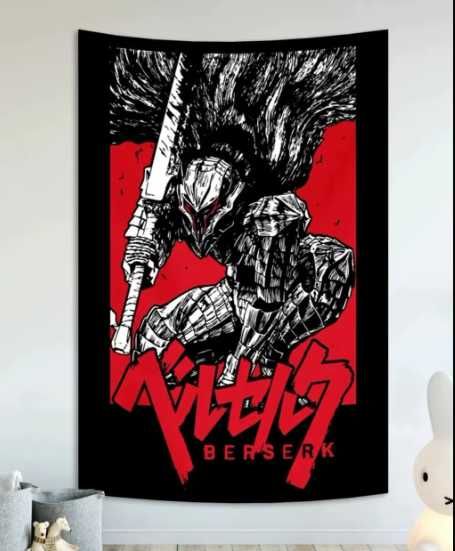 Berserk плакат / принтиран флаг  40x60см