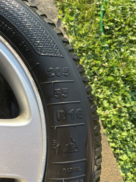Зимни гуми Kleber с джанти VW 205/55/R16 + подарък летни гуми 235/45/R17