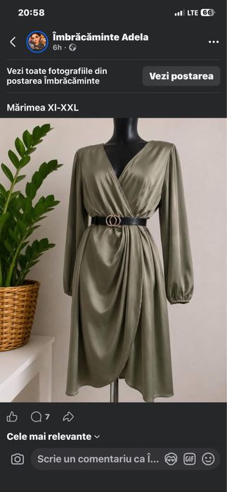 Rochie lunga gravide