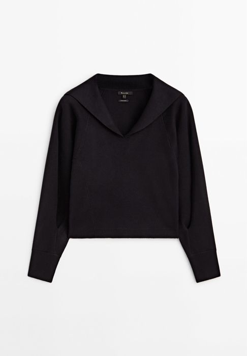 Hanorac Massimo Dutti, tricotat