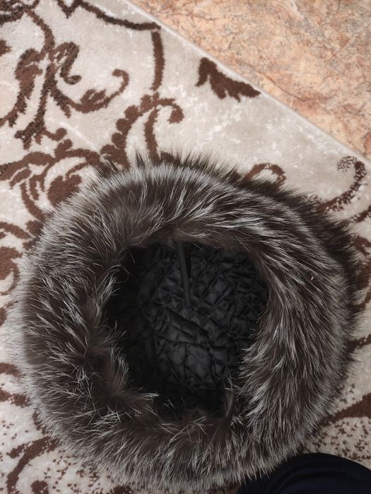 Продам шапку из чернобурки