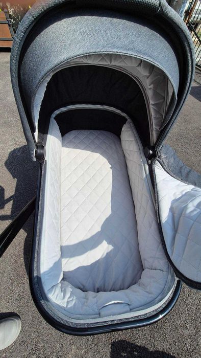 Количка Venicci Upline Slate Grey 2в1  Britax Römer Baby SafеPrо