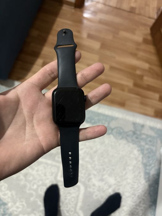 Смарт часы Apple watch Se 44мм темно синий