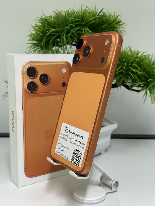 iPhone 17 Pro Max / E-sim / 256gb / Akb:100% ЦП: 185