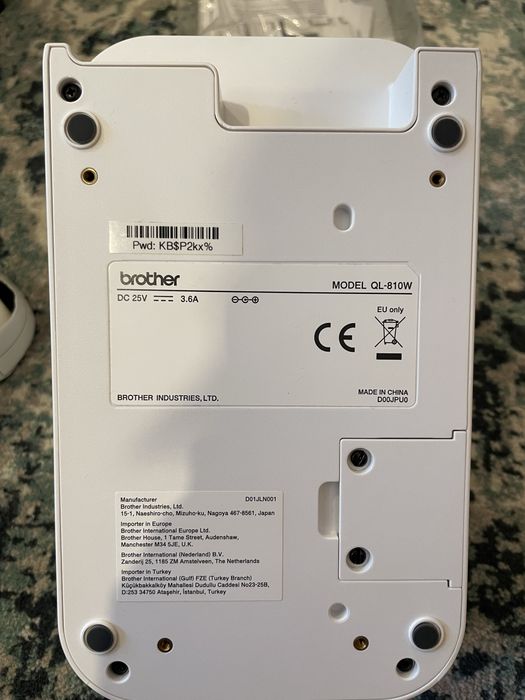 Brother QL-810W – imprimantă termică de etichete, Wi-Fi – stare perfectă