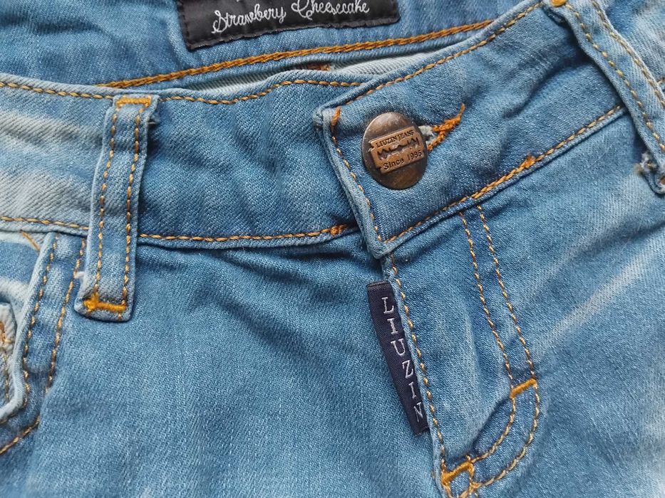 Дънкови къси панталони