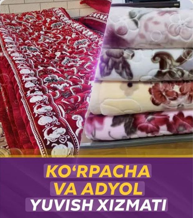 Adyol yuvish parda yuvish korpacha yuvish mebel ximchistka