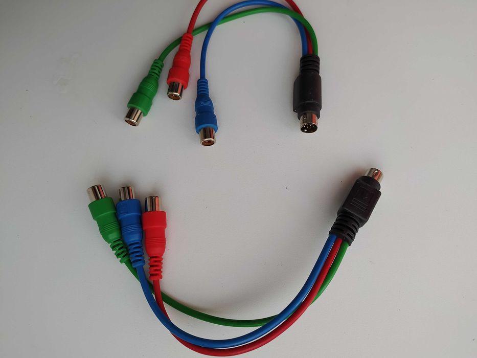 Переходник S-Video (7pin)–3xRCA (AV/тюльпаны)