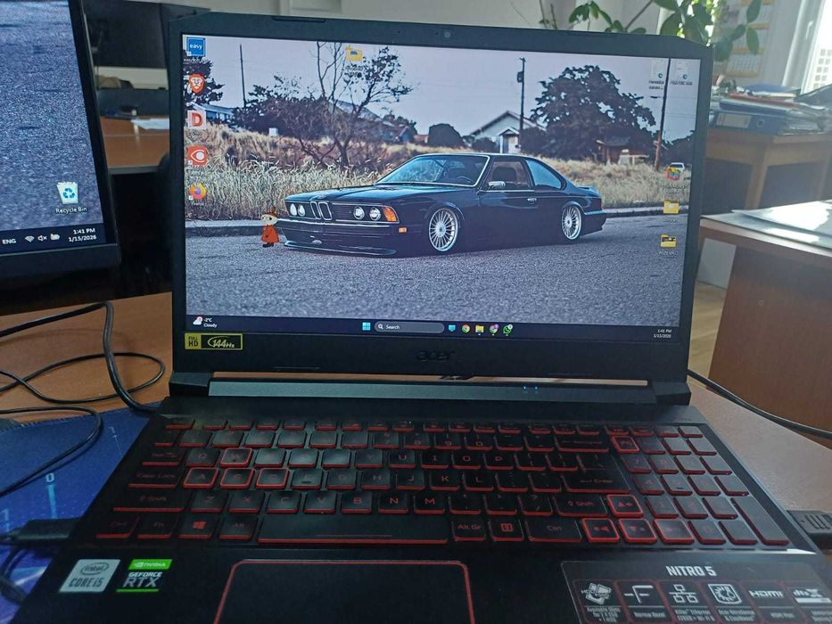 Laptop Acer Nitro 5 - I5 10300H, RTX 3050, 512GB SSD, 8GB RAM