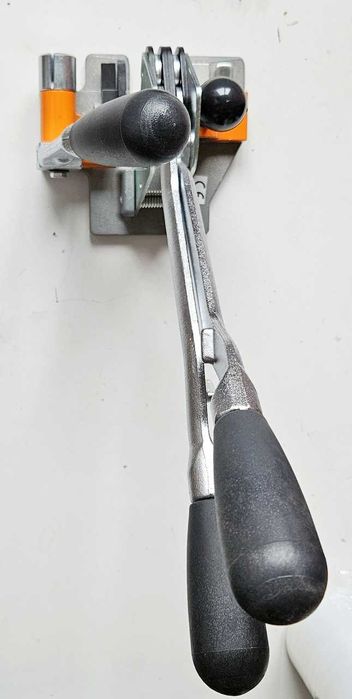 Cleste pentru legat banda PP 12-16mm / dispozitiv ambalare cu cleme