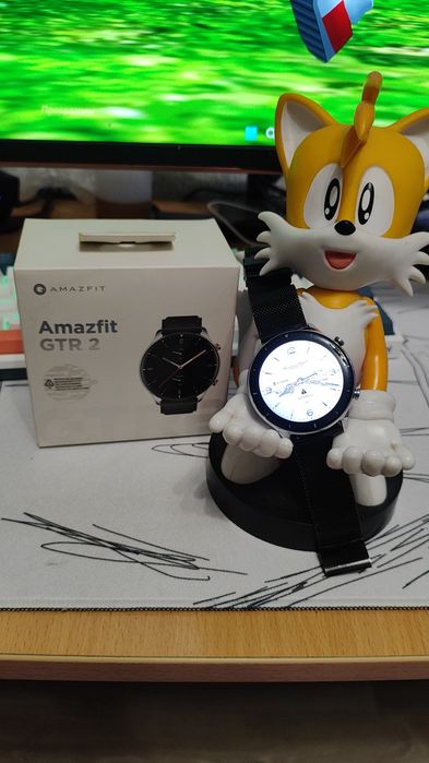 Продам часы Amazfit GTR 2 с дополнительным ремешком