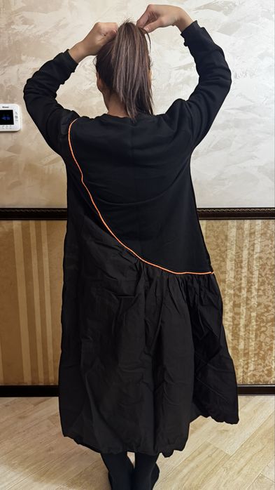 Турецкое платье миди свободного кроя S/M/L