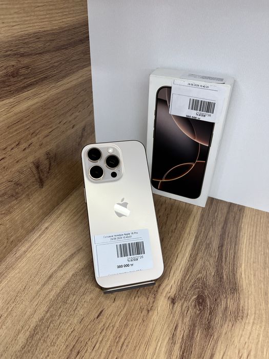 BaiTimeUka|Apple iPhone 16 Pro|128GB|91%|рассрочка Kaspi