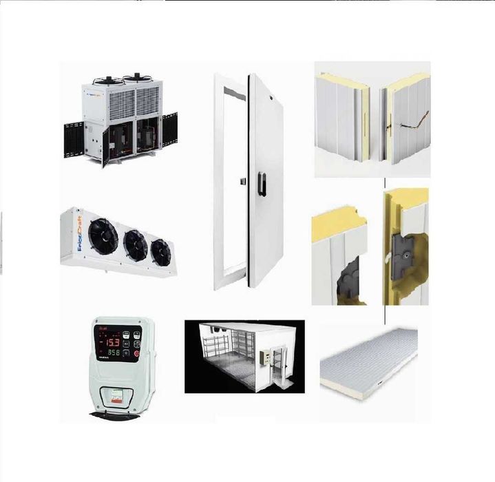 Сэндвич-панели ППУ, холодильные двери и агрегаты – Алматы